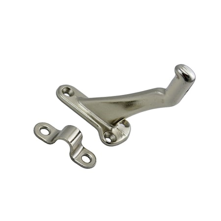 Ives Commercial Aluminum Handrail Bracket Bright Nickel Finish 59A14